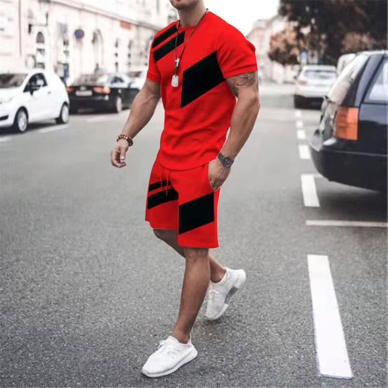 Combo Half T-Shirt And 3 Quarter Pants For Man