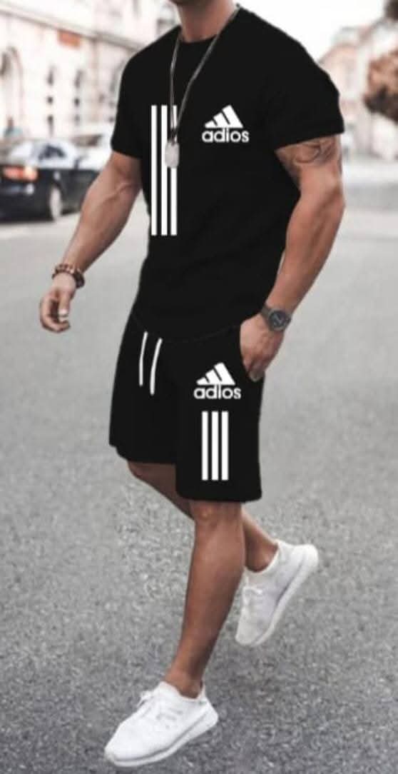 Combo Half T-Shirt And 3 Quarter Pants For Man