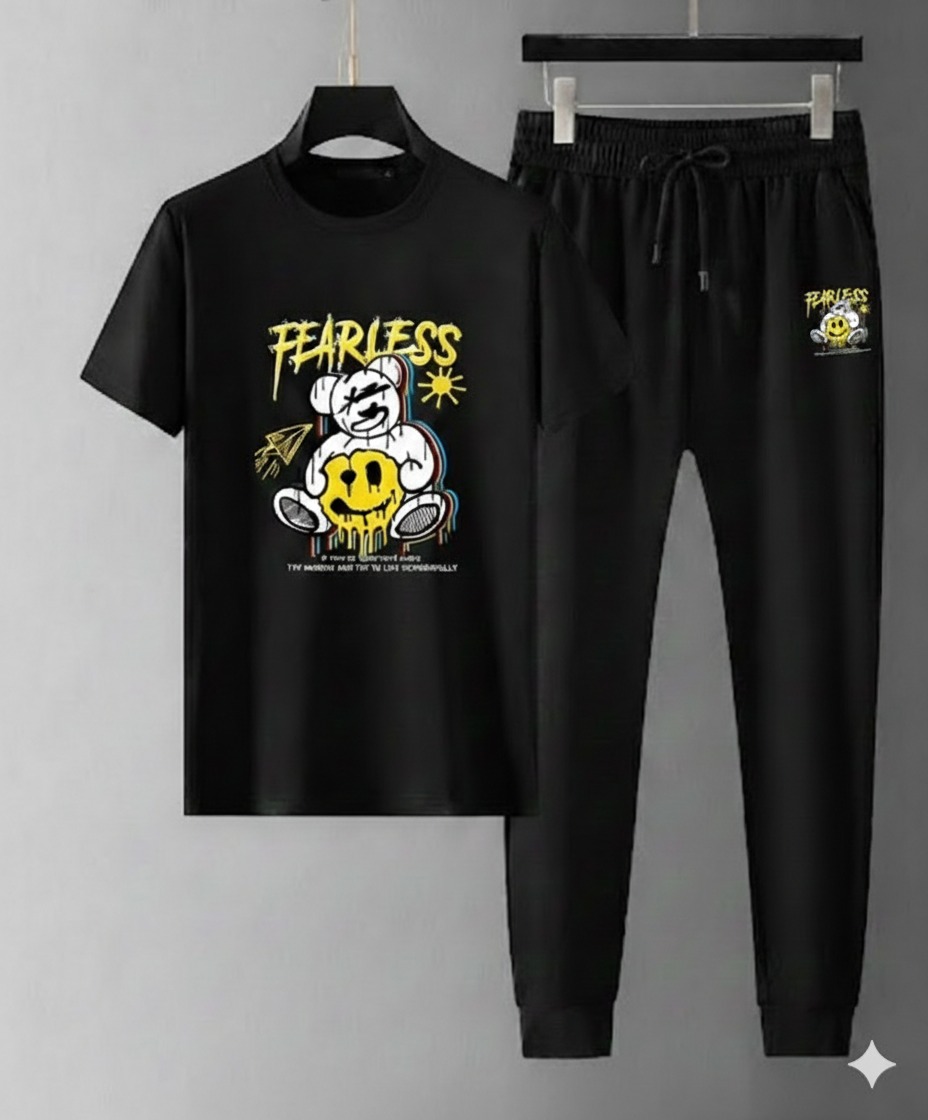 Trendy Mash T-Shirt Trouser Combo