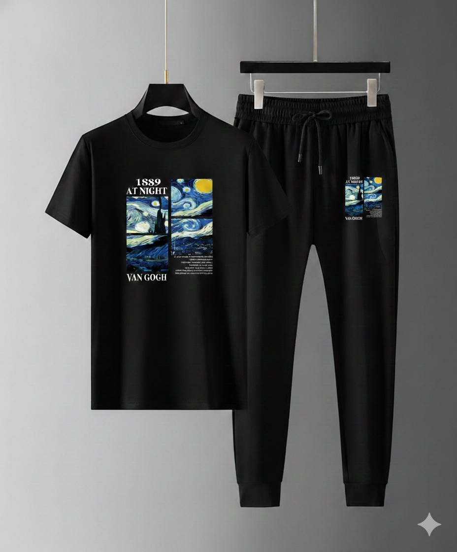 Trendy Mash T-Shirt Trouser Combo