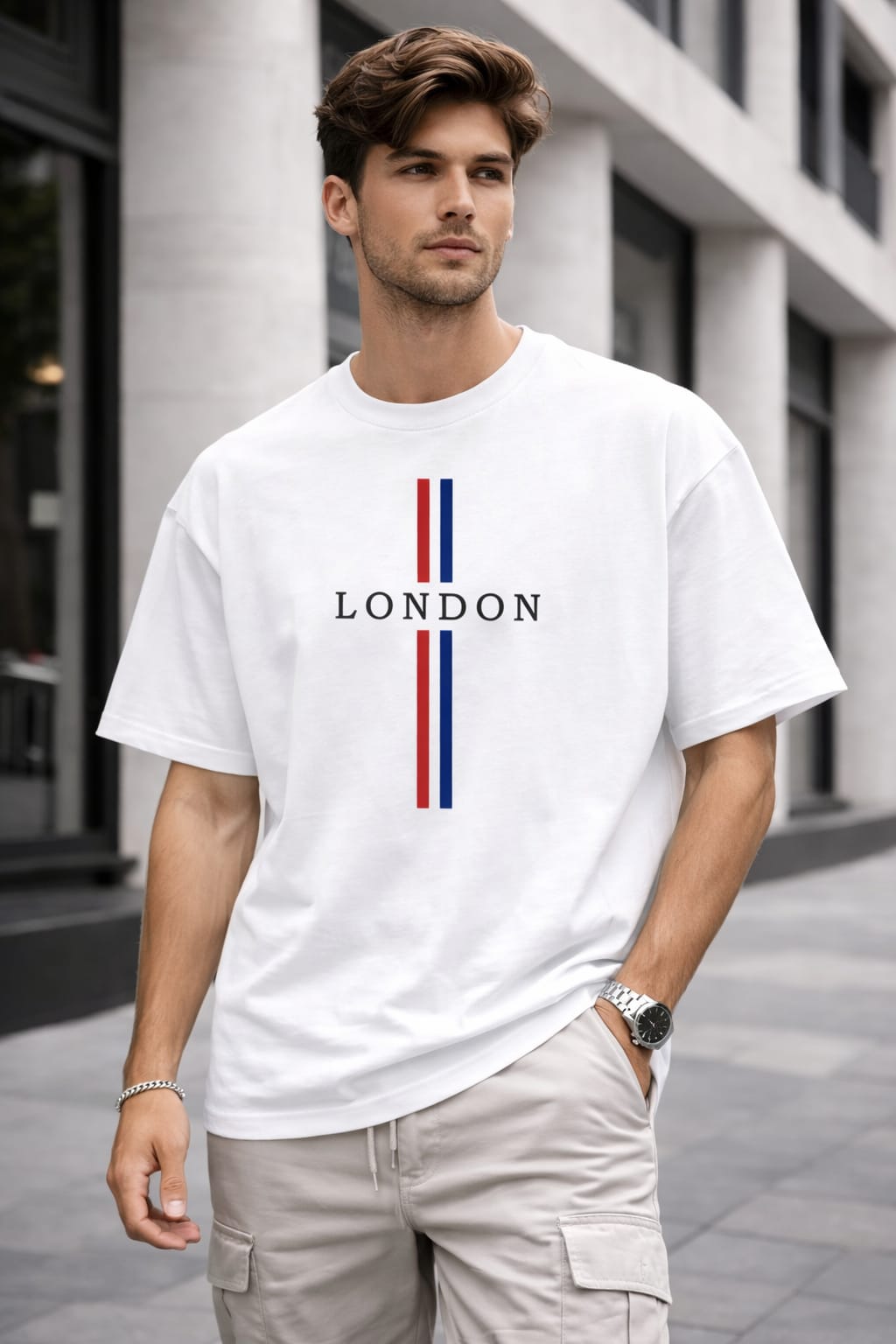 Stylish Drop Shoulder T-Shirt