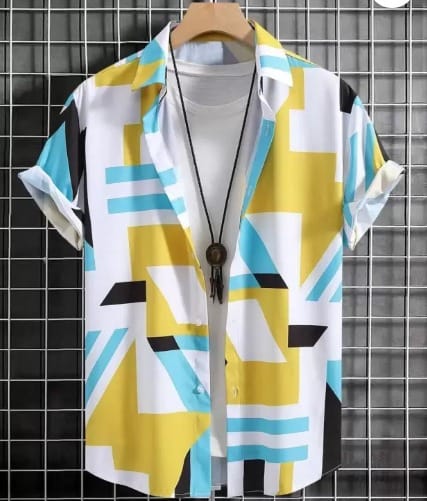 Half Sleeve Cotton Shirt For Men