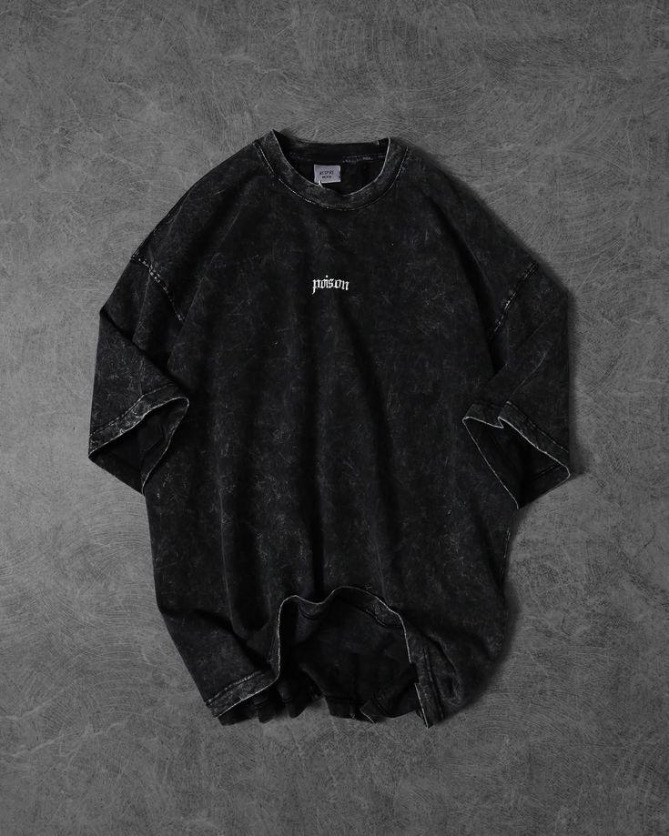 Premium Acid Wash Drop Shoulder T-Shirt