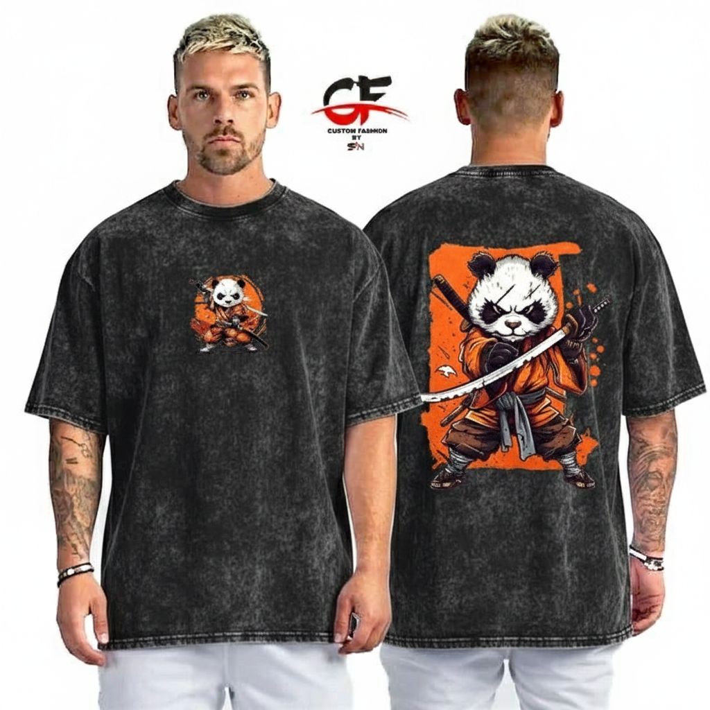 Premium Acid Wash Drop Shoulder TShirt
