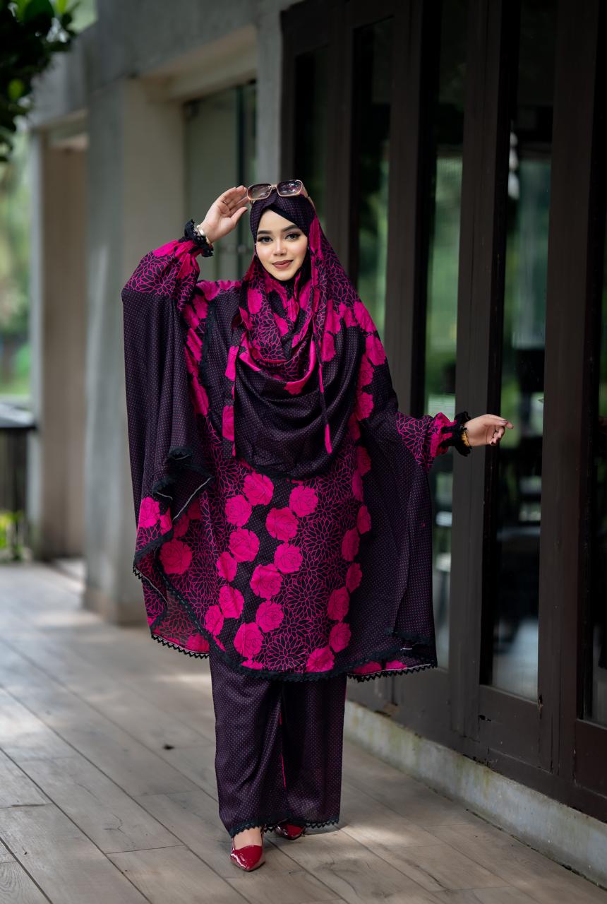 Plaju Khimar Set