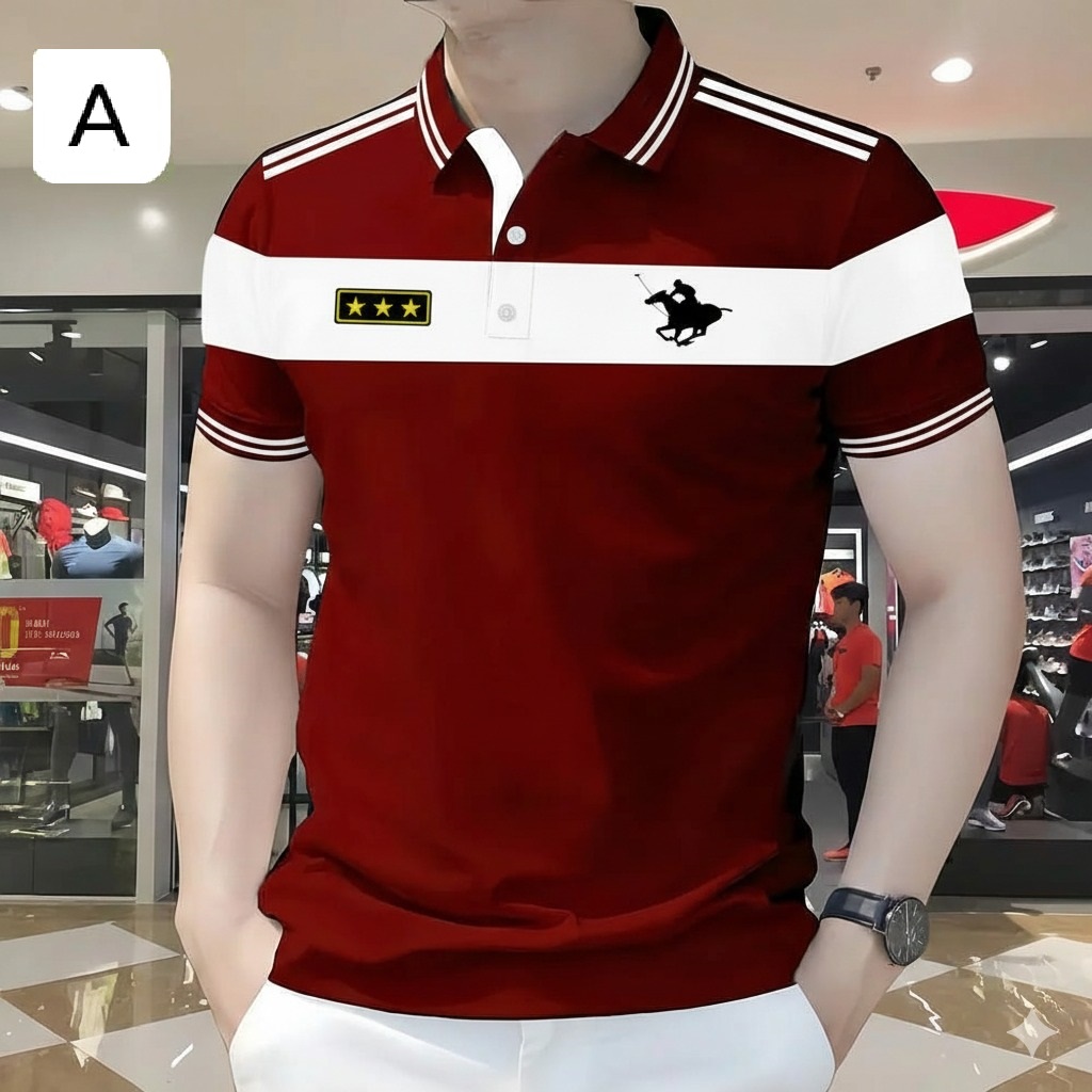 Stylist Casual Polo Shirt For Men