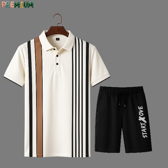 Polo Shirt and Half Pant Combo