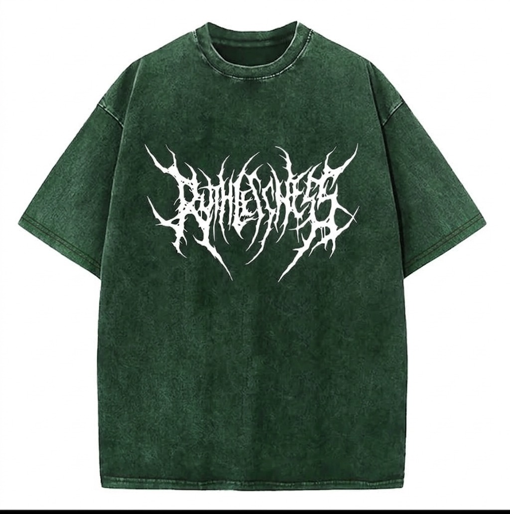 Premium Acid Wash Drop Shoulder TShirt