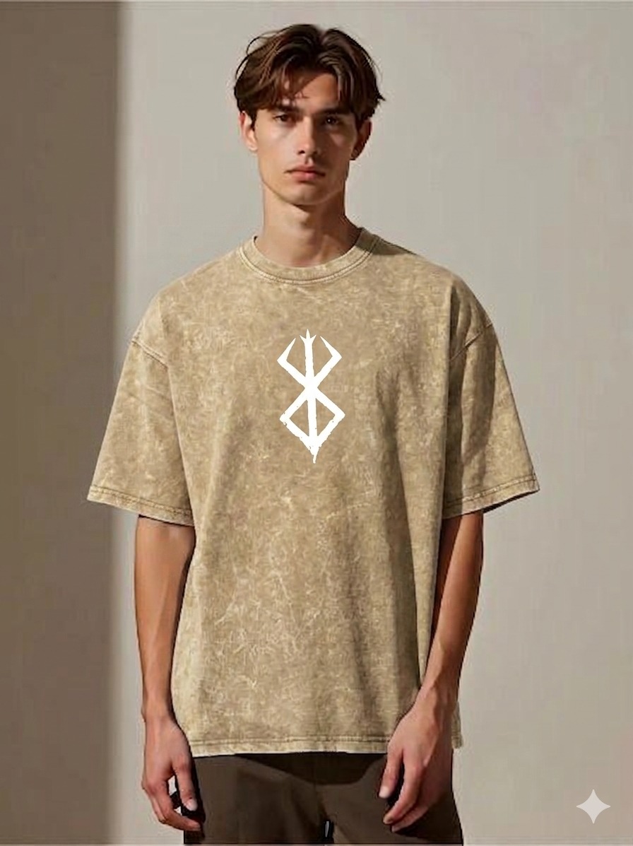 Premium Acid Wash Drop Shoulder TShirt