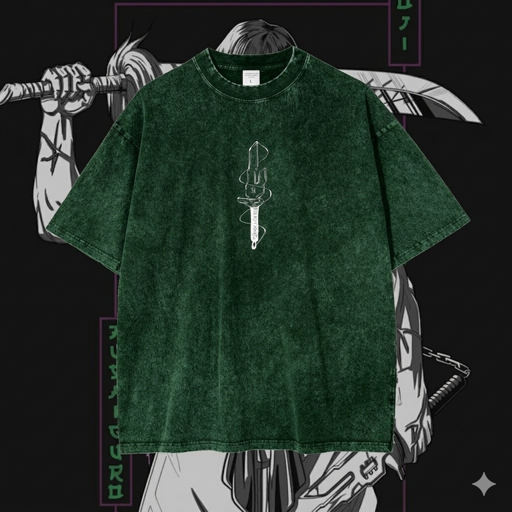Premium Acid Wash Drop Shoulder TShirt