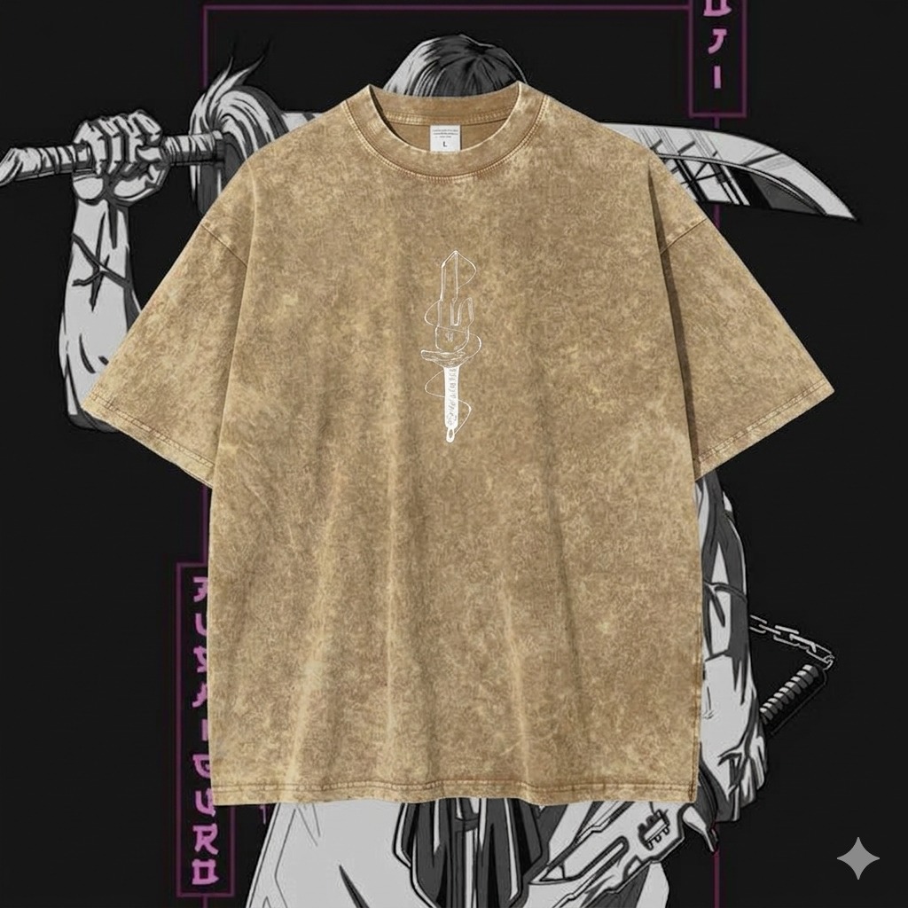 Premium Acid Wash Drop Shoulder TShirt