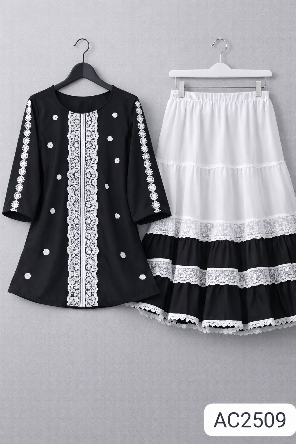 Trendy Ladies Tops and Skirt Set