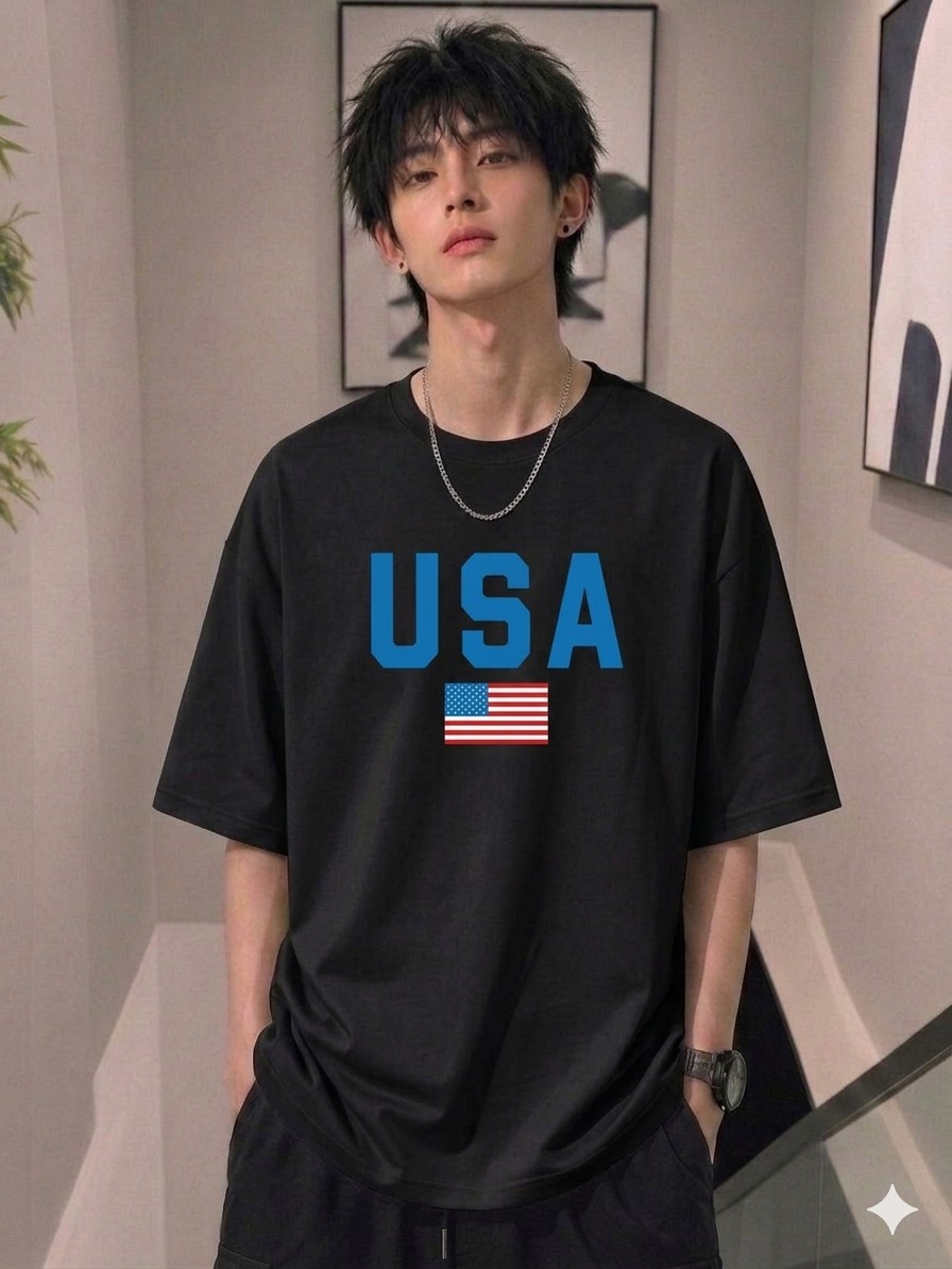 Stylish Drop Shoulder T-Shirt