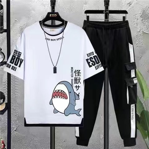 Half Sleeve T-Shirt & Trouser Set