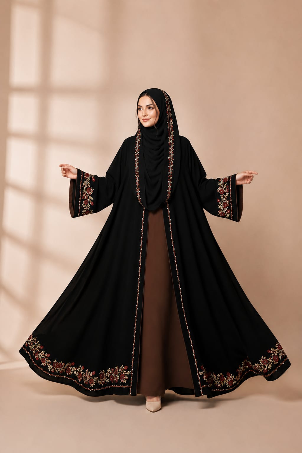 Embroidery Koti Borka