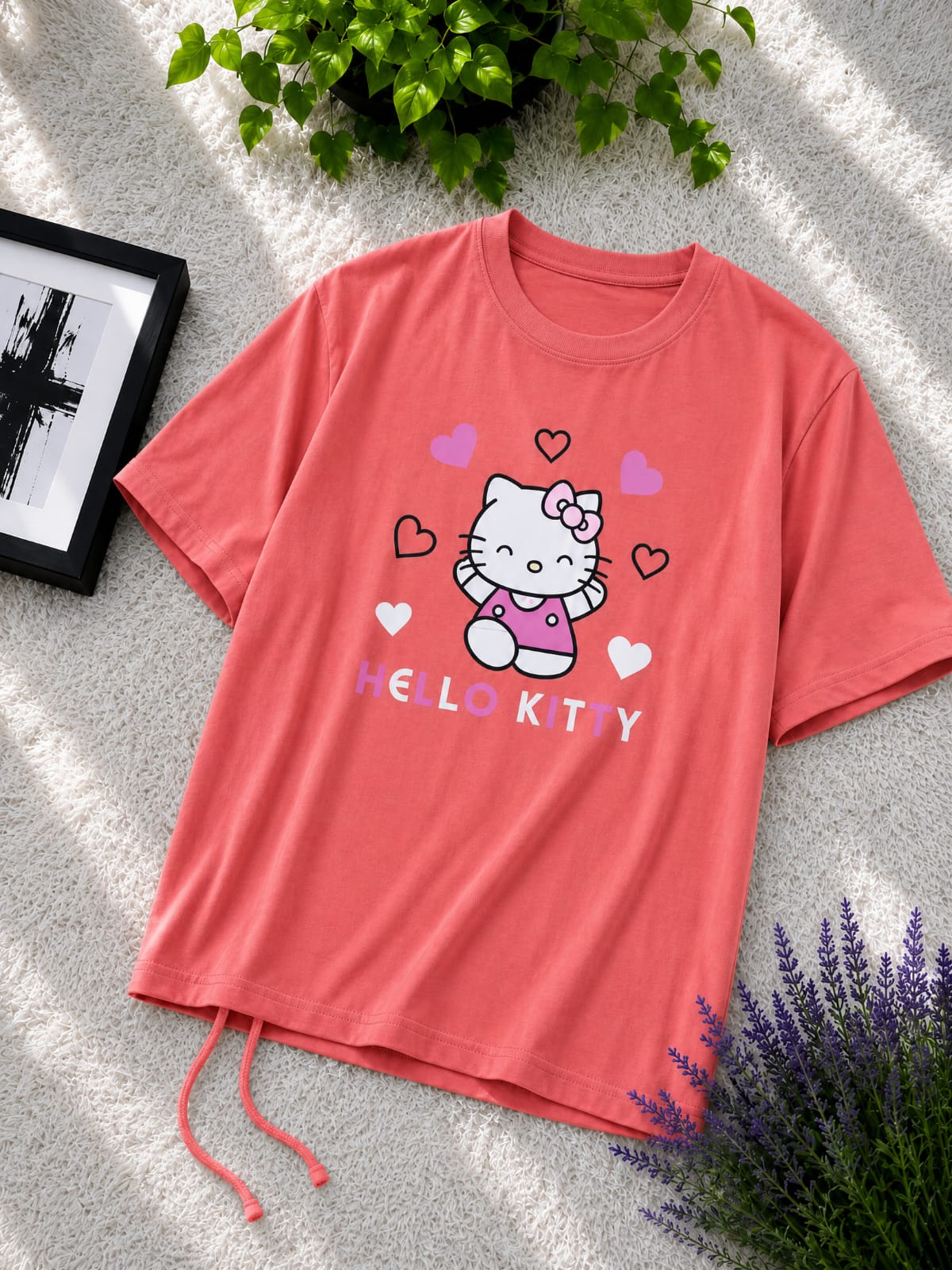 Stylish Ladies Drop Shoulder Tshirt