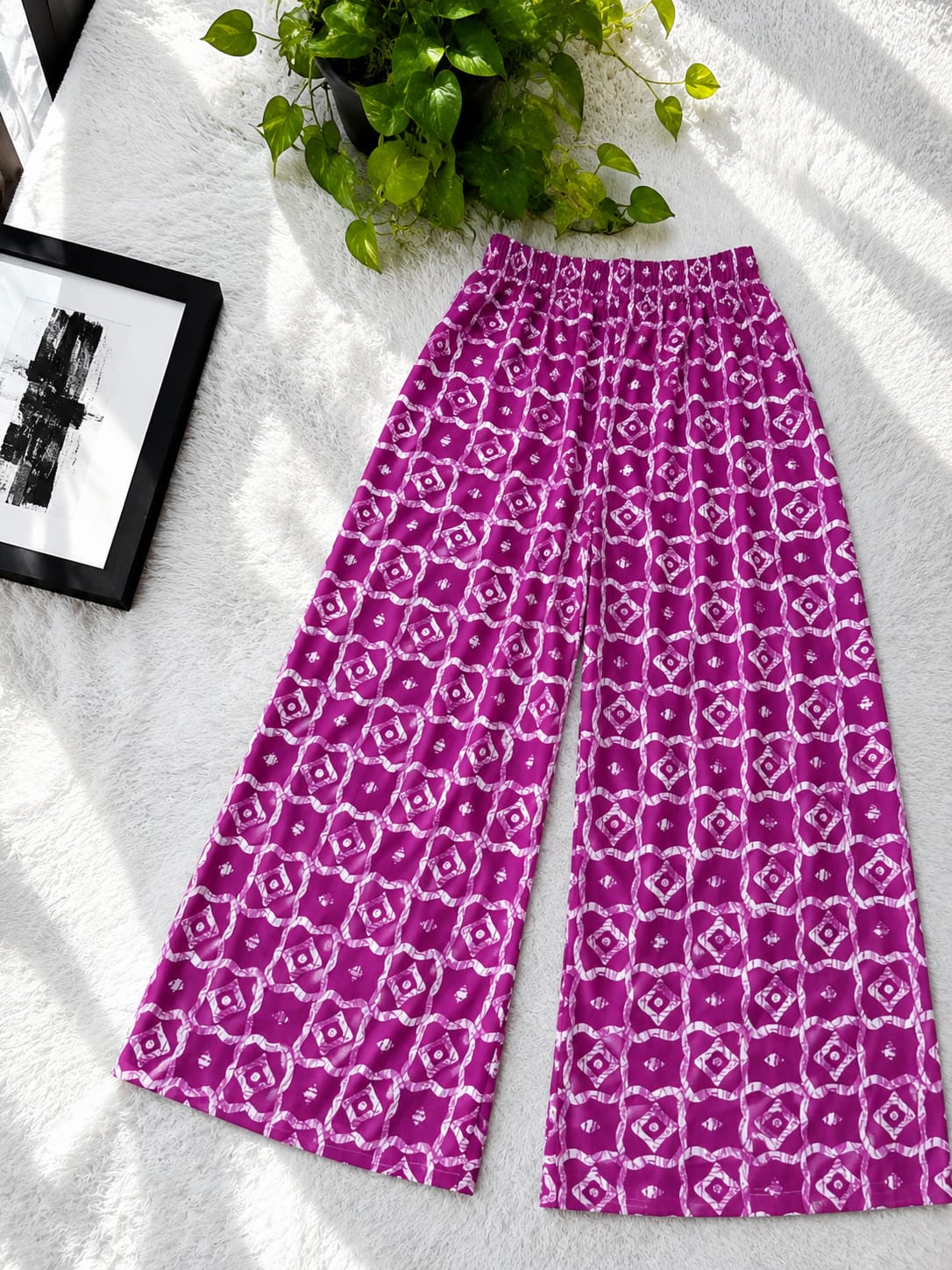 Stylish Linen Plazoo