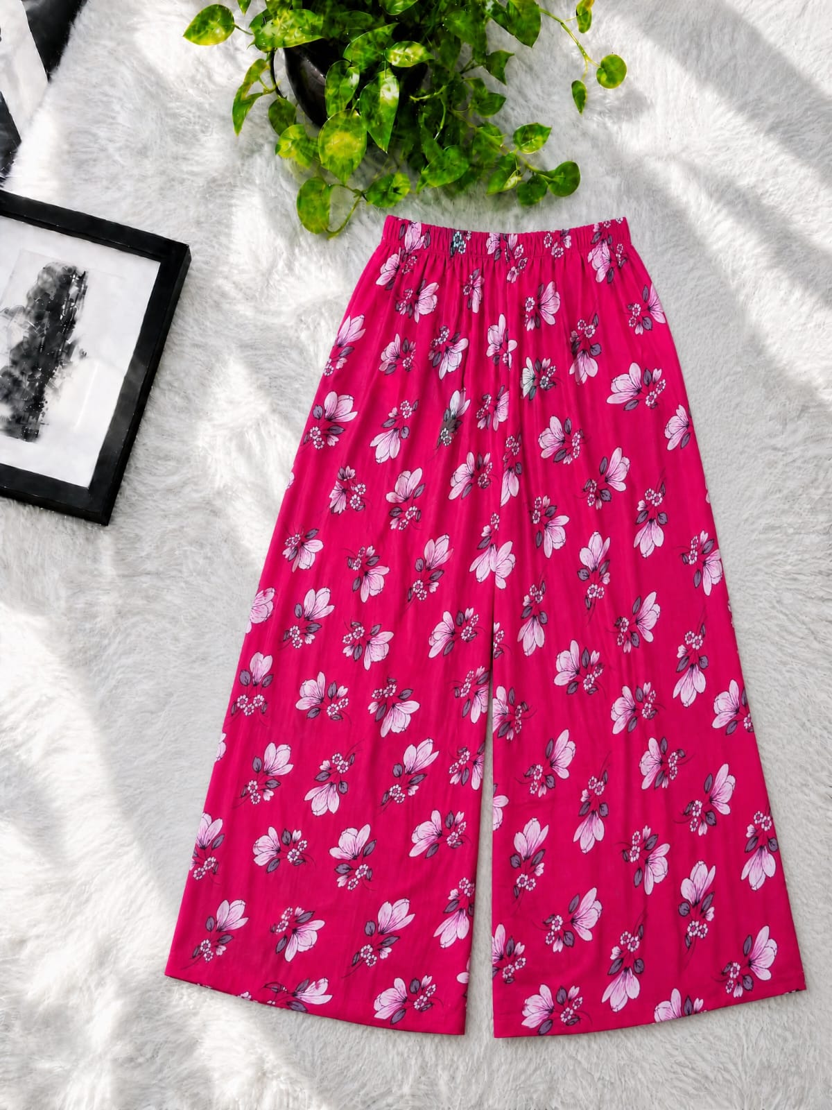Stylish Linen Plazoo