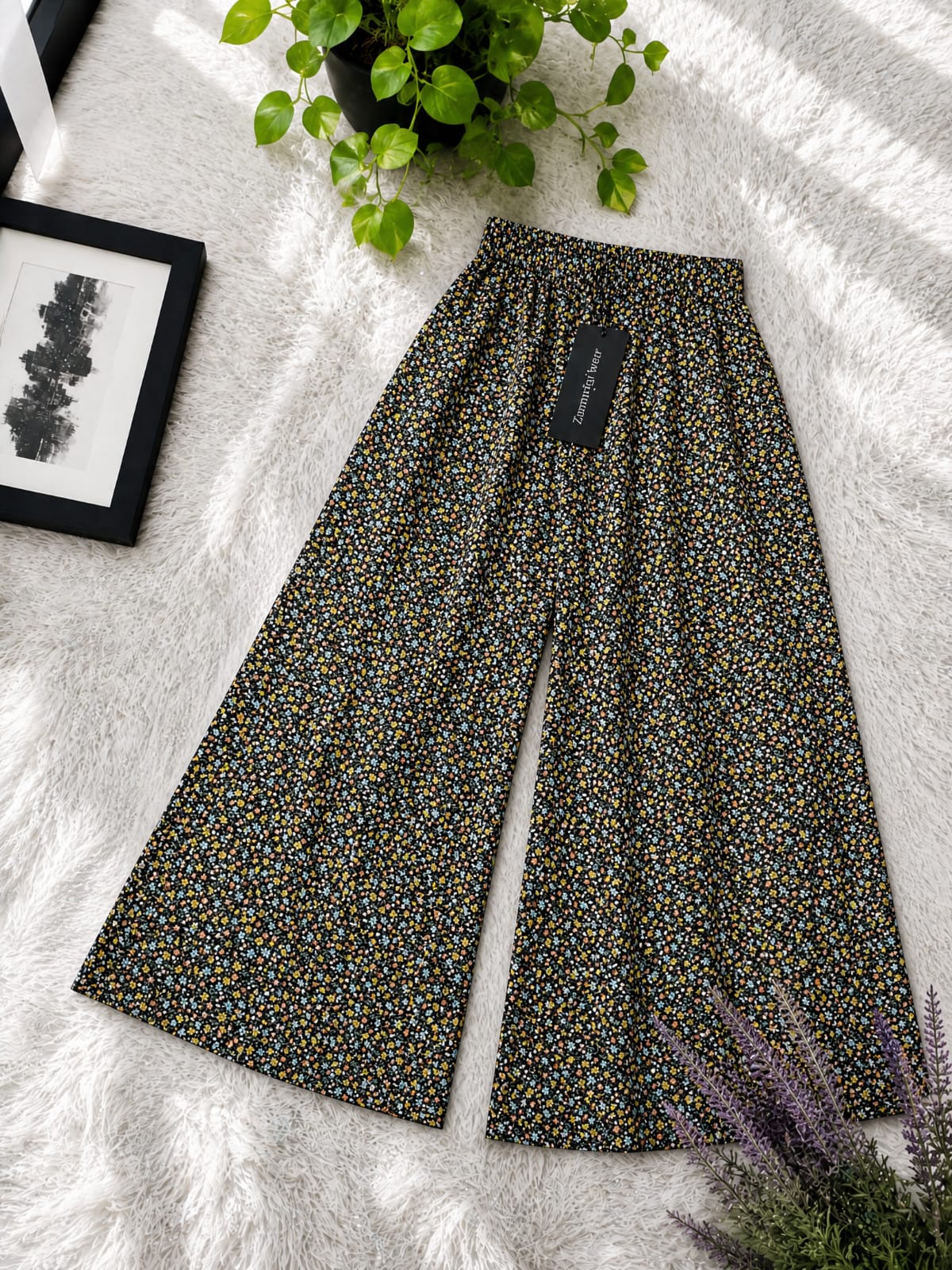 Stylish Linen Plazoo
