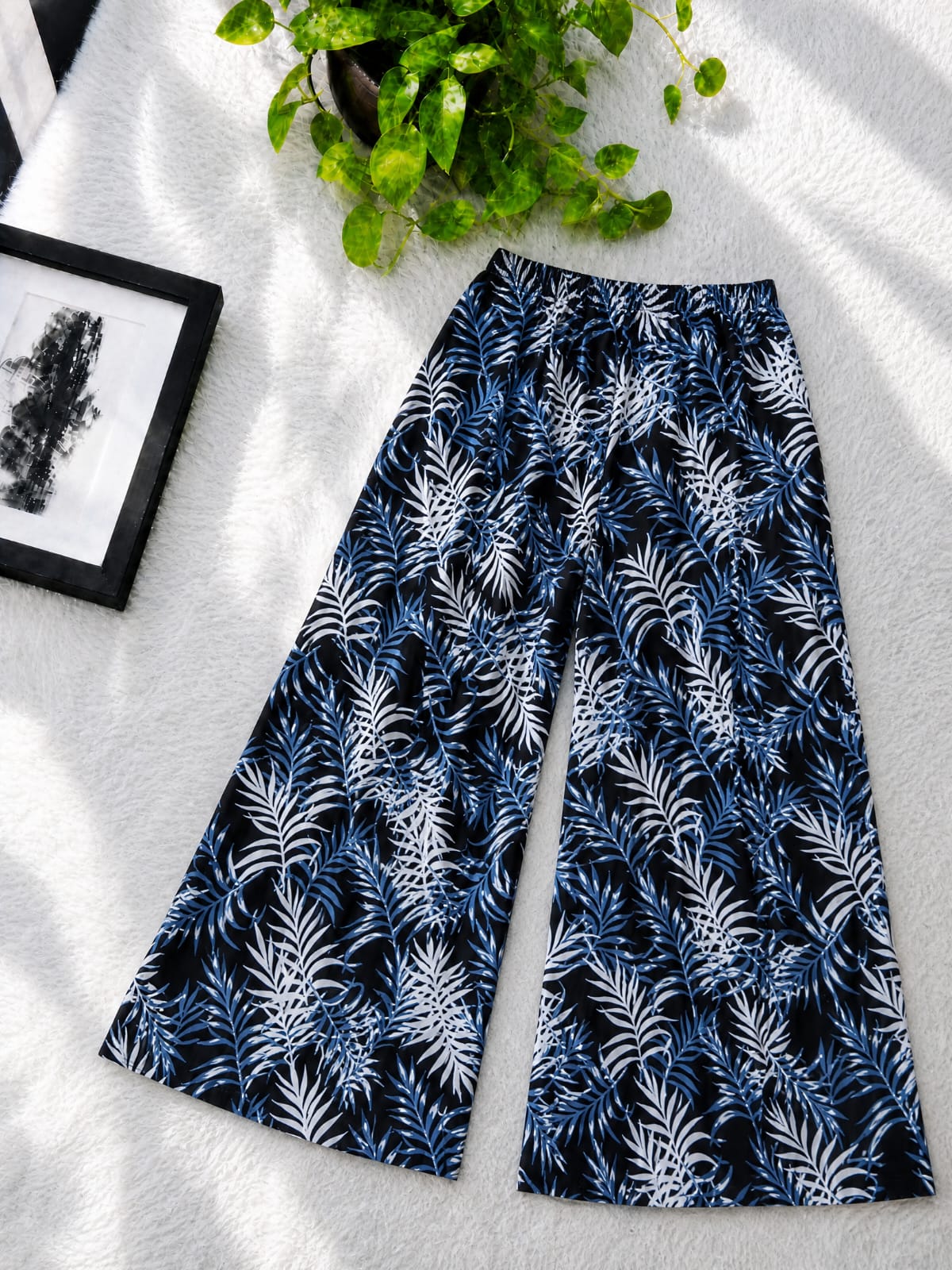 Stylish Linen Plazoo