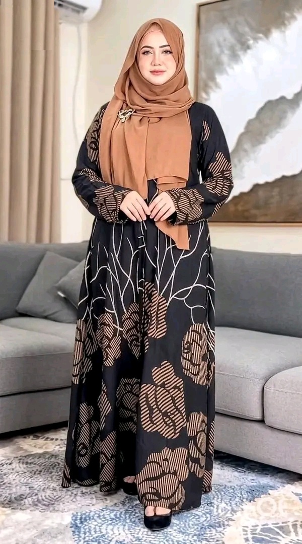 Jayma Print Borka (Only Borka)