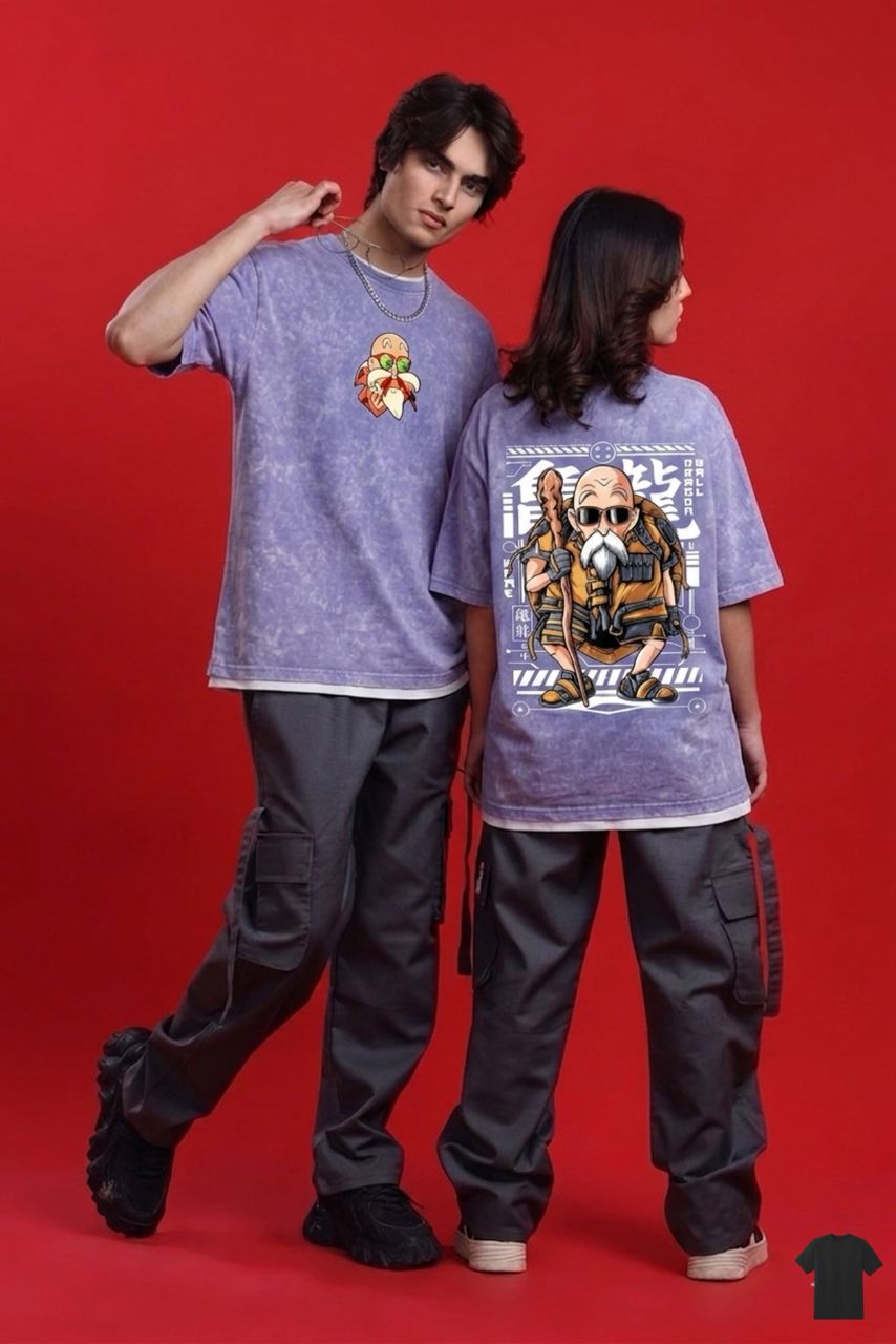 ACID WASH DROP SHOULDER T-SHIRT 26